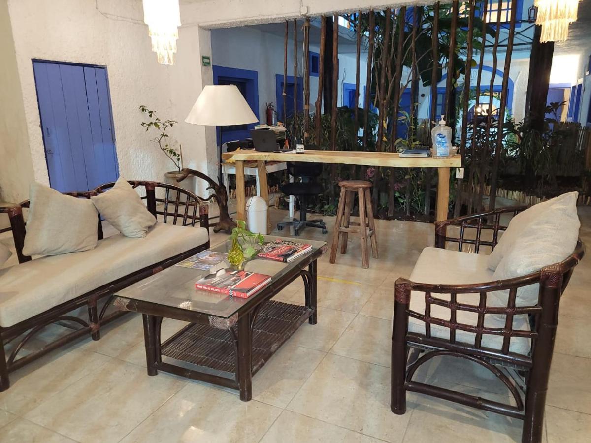 Mio Tulum Hotel Boutique Exterior foto The lobby of the hotel