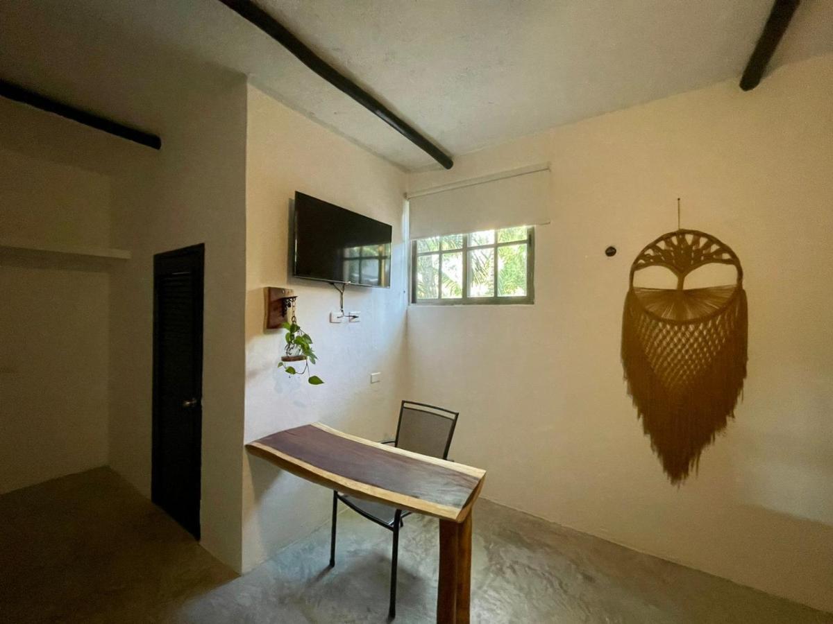 Mio Tulum Hotel Boutique Exterior foto A dreamcatcher in a hotel in Tulum, Mexico