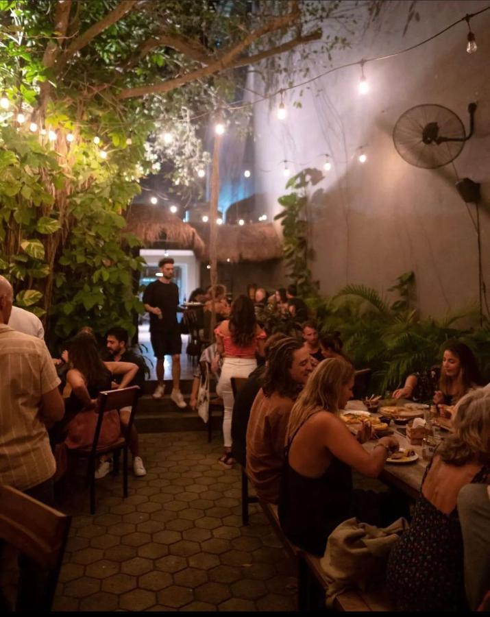 Mio Tulum Hotel Boutique Exterior foto The interior of the restaurant